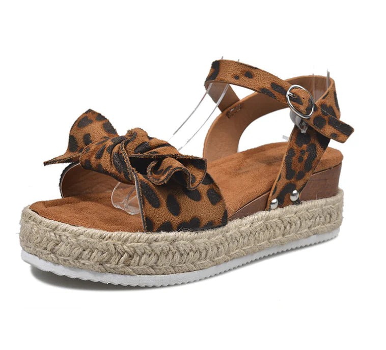 Flat Hemp Rope Women's Sandals