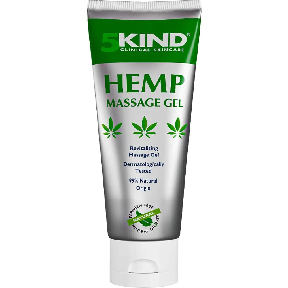 5Kind Hemp Cream Maximum Strength 3.4 fl oz - Soothing Relief Cream Rich in Hemp Oil - Hemp Massage Cream for Lower Back Joints Neck Knees Shoulders and Muscles - Hemp Lotion for Women & Men