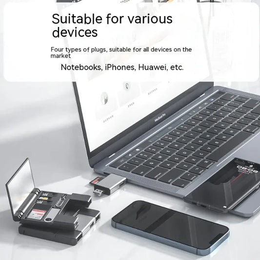 OTG Card Reader & USB Adapter